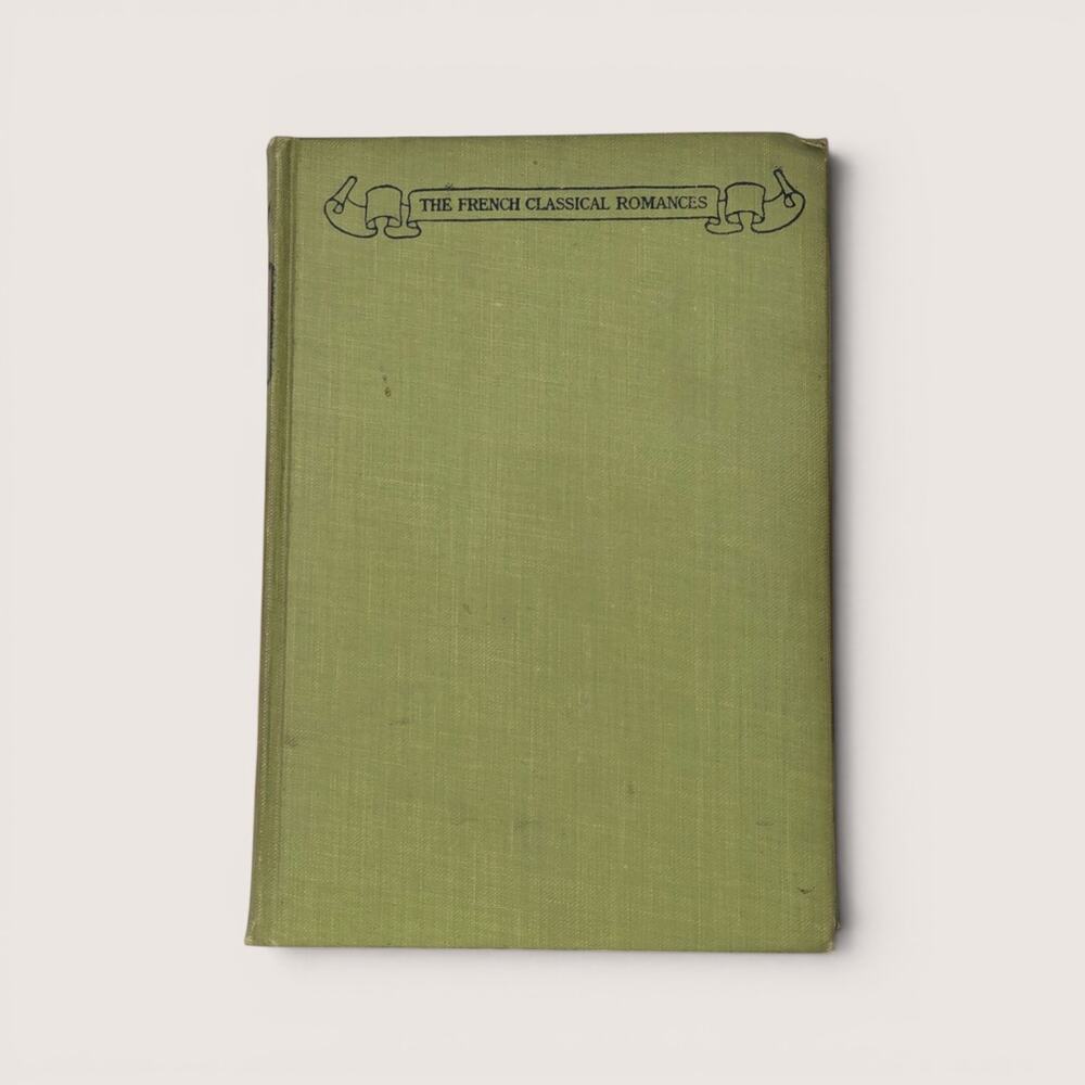 1902 The French Classical Romances Edmund Gosse Hardcover Book